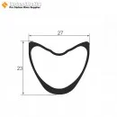 27.5er 650C / 29er Carbon 27x23mm Tubular MTB Rim